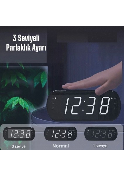 Radyolu ve Alarmlı Dijital Masa Saati Kamera fiyatları