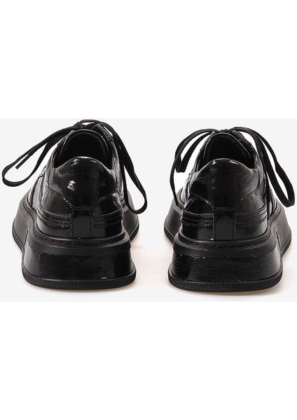 Erkek Siyah Rugan Spor & Sneaker Ayakkabı 22368 fırsatları