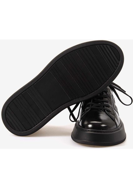 Erkek Siyah Rugan Spor & Sneaker Ayakkabı 22368 indirimleri