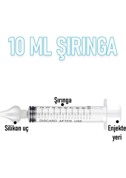 2'li Bebek Burun Temizleme Şırıngası