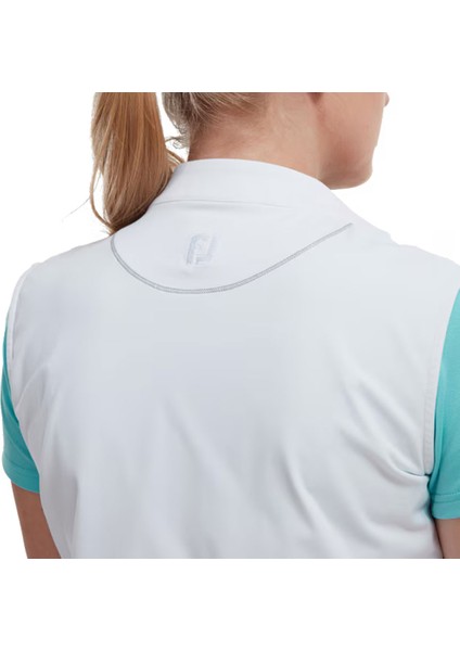 Footjoy Kadın Tam Fermuarlı Yelek Beyaz 88510 indirimleri