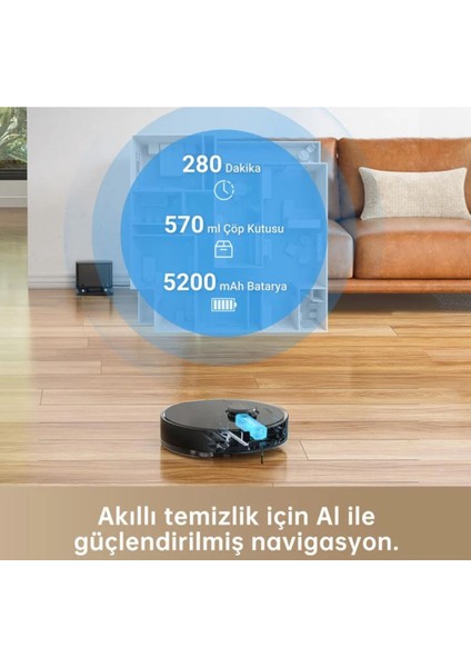D10S Pro Robot Süpürge
