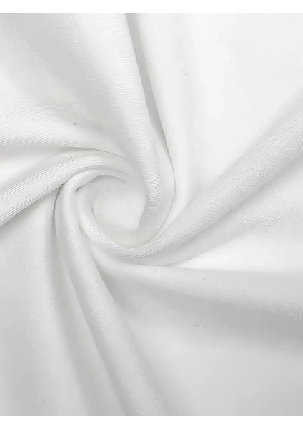 Modamuvo Baskılı Oversize Bisiklet Yaka T-Shirt - Beyaz