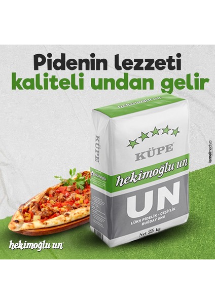 Küpe Lüks Pidelik Çeşitlik Buğday Unu 25 kg