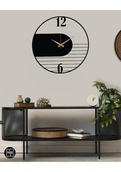Dekoratif Metalduvar Saati 011