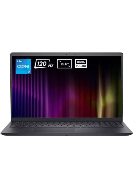 l Inspiron 15 3520 Intel Core I5-1235U 8gb Ddr4 512GB SSD 15.6 Inç Full Hd 120Hz IPS Ubuntu Laptop (I35201003U) Taşınabilir Bilgisayar