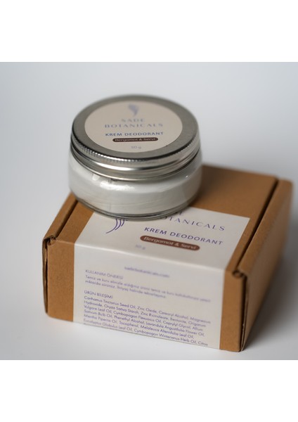 Krem Deodorant - Bergamot Servi