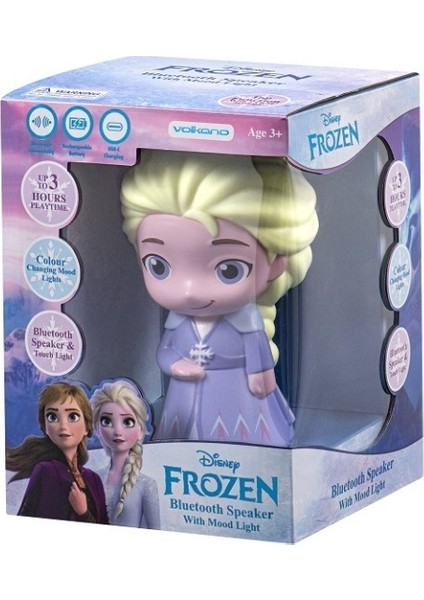 Disney Frozen Bluetooth Hoparlör Işıklı Hoparlör DY-50010-FR modelleri