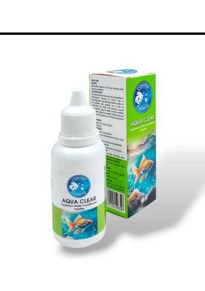 Contra Ichthyo Aqua Clear Akvaryum Suyu Düzenleyici Berraklaştırıcı 50 ml