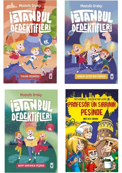 Istanbul Dedektifleri 4 Kitap Seti Mustafa Orakçı