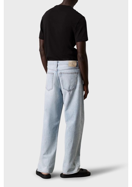 Logo Işlemeli Pamuklu Regular Fit Bisiklet Yaka T Shirt K10K112491BEH Erkek T Shirt K10K112491 Beh modelleri