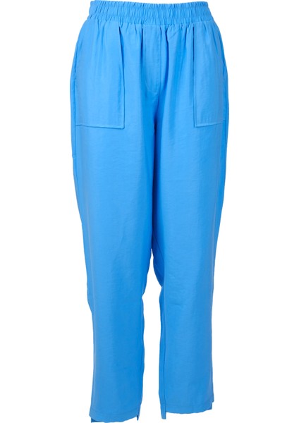 Vedi-bb Minimalist Oversize Kadın Pantolon - Midi Boy - Rahat ve Şık