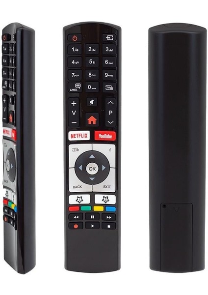 Vestel RC4318 H0362A Netflix-Youtube Tuşlu Tv Kumandası