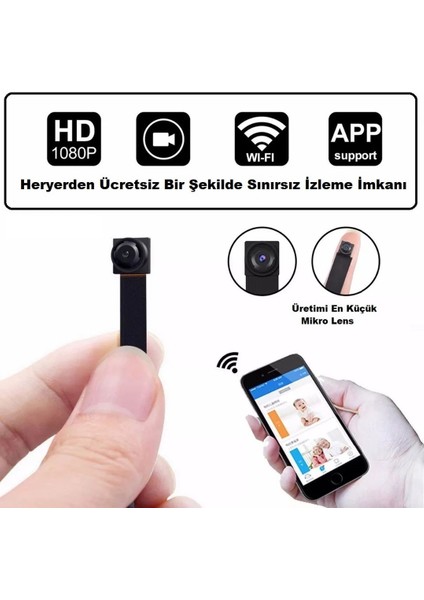 Evrak Okuyabilen Mikro Wifi Kamera