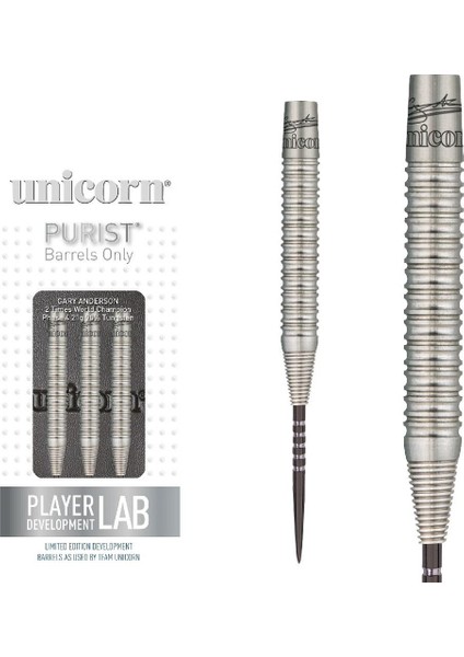 Gary Anderson Phase 4 Purist % 90 Tungsten Naturel Çelik Uçlu Dart Oku