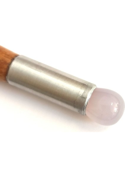 Akik Mühre Om Uçlu-Yuvarlak Mühre Kaliteli-Tezhip Sanatı-Minyatür Sanatı