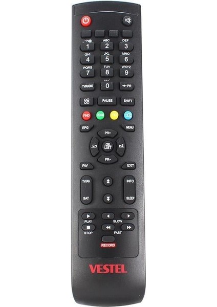 Record Tuşlu LCD Tv Kumandası