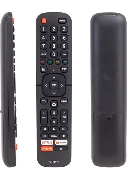 Toshiba CT-95010 Netflix-Youtube-Google Play-Prime Tuşlu Video Ses Komutlu Lcd-Led Tv Kumandası