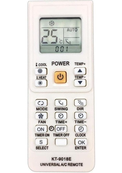 KT-9018E A/c Universal Akıllı Klima Kumandası