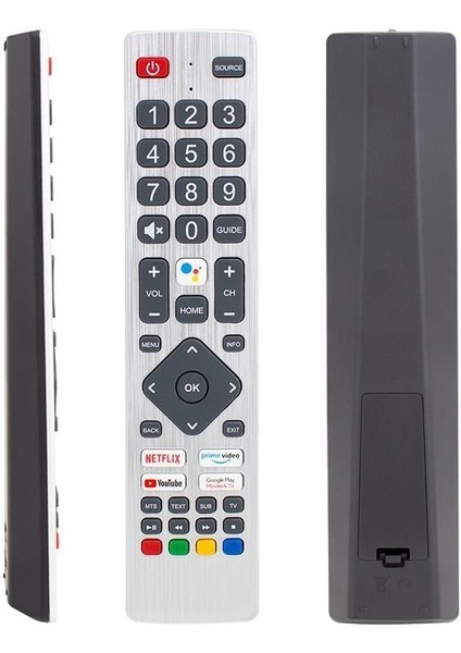 Sharp Sh-V1 Google Play-Prime Video Ses Komutlu Lcd-Led Tv Kumanda