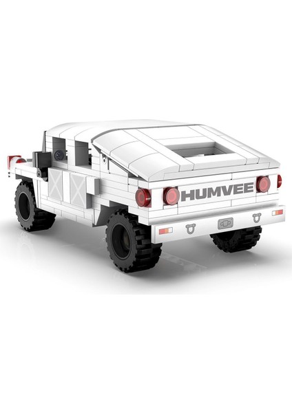 C55022W Cada Humvee Jeep Blok Seti 328 Parça-Vagon Life