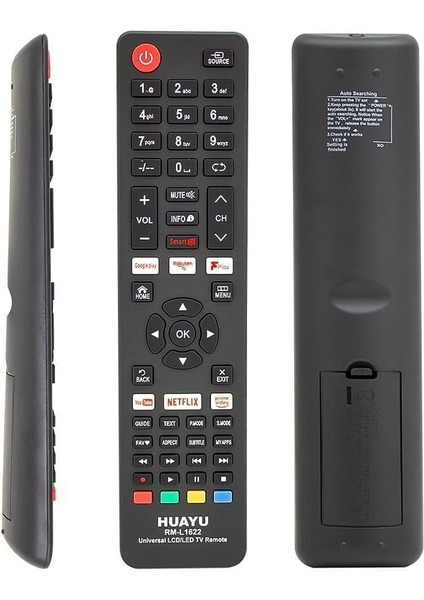RM-L1622 Prime Video-Google Play Tuşlu LCD LED Tv Kumandası