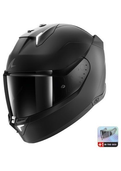 Skwal I3 Dark Shadow Edition Mat Kapalı Kask