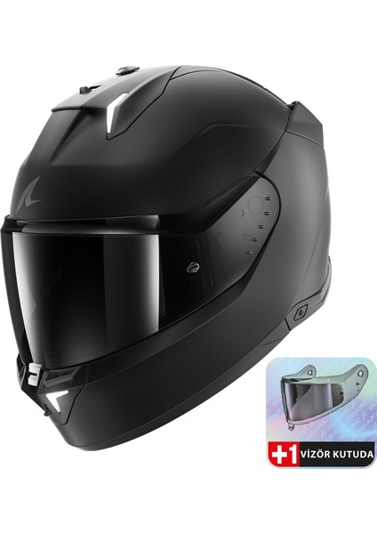Skwal I3 Dark Shadow Edition Mat Kapalı Kask