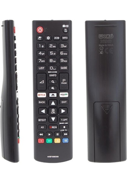 Lg AKB75095308 -Amazon Tuşlu Lcd-Led Tv Kumanda