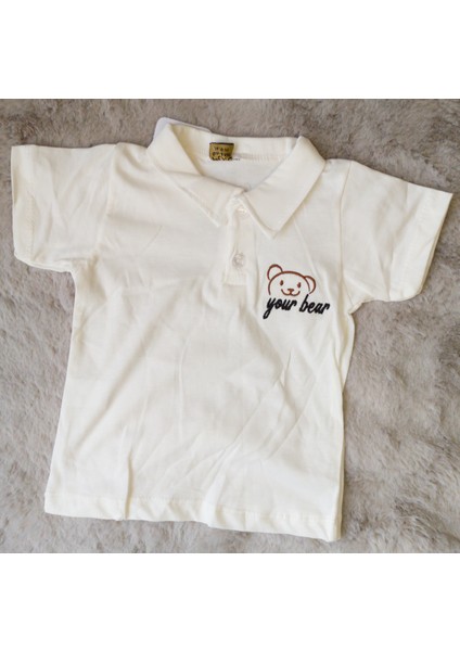 Ayıcıklı Your Bear Erkek Polo Yaka Tişört-Şort Alt Üst Erkek Bebek/çocuk 9-24 Ay Takım fiyatları