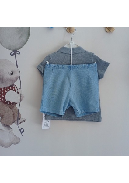 Hayvan Figür Detaylı Erkek Çocuk Şort Takım fiyatları