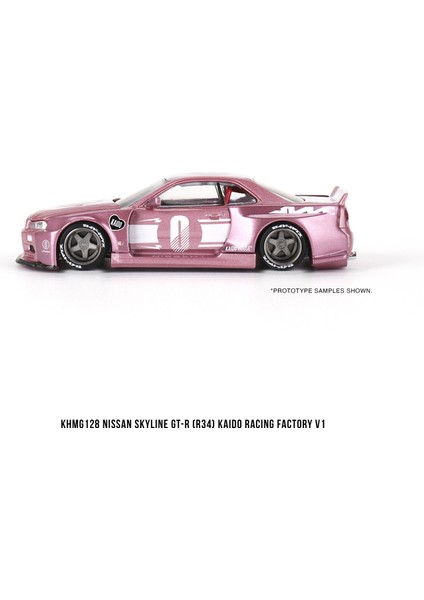 x Kaido //128 Nissan Skyline Gt-R (R34) Kaido Racing Factory V1 fiyatları
