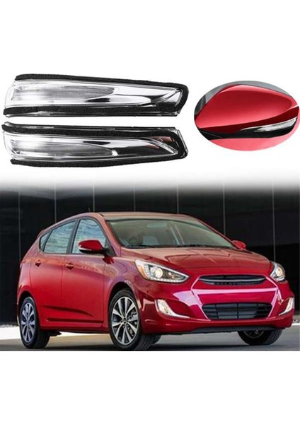Sağ Taraf Ayna Dinamik LED Dönüş Sinyal Lambası 87624-1R000 Hyundai Accent Solaris Verna 2011-2017 Tekrarlayıcı Lamba (Yurt Dışından)
