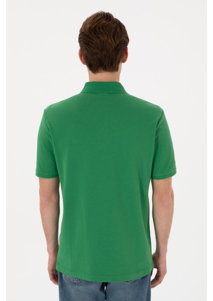 Erkek Yeşil Tişört Basic 50306007-VR054