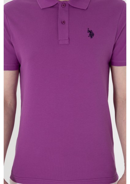 Erkek Menekşe Tişört Basic 50297984-VR037