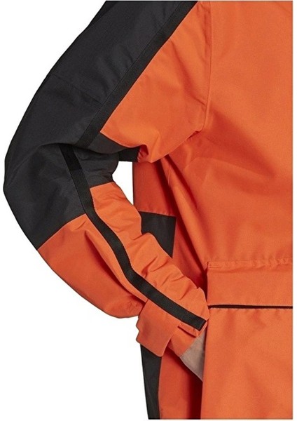 Siyah Turuncu Erkek Yağmurluk Hg8573