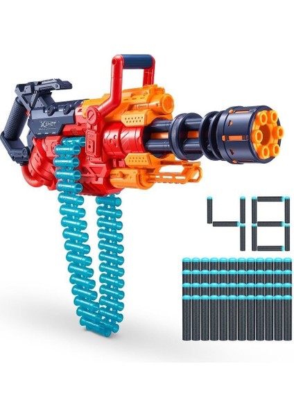 36382 Zuru X-Shot Silah Sünger Atan Excel-Crusher 48 Mermi -Sunman