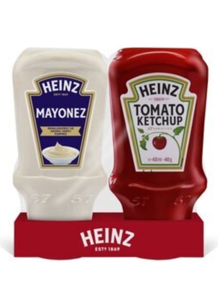 Ketçap 375 gr ve Mayonez 330 gr Ikili Set
