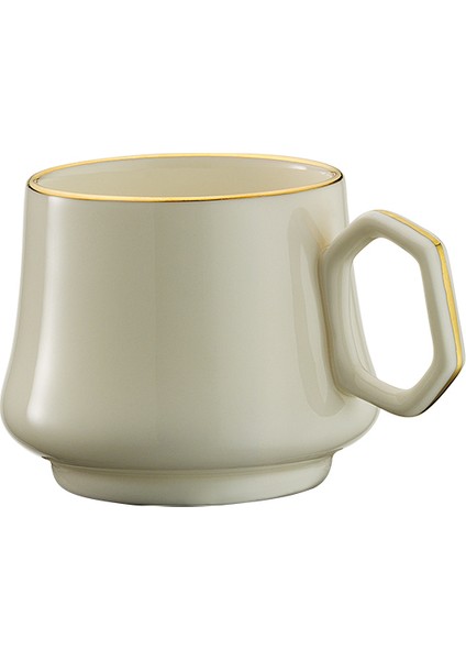 1453 Burçlar Geometrik Gold 12 Parça 6 Kişilik Kahve Fincan Takımı 90 ml modelleri