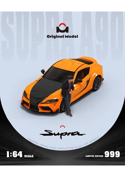 Om 1:64 Orijinal Model Toyota Supra F&f