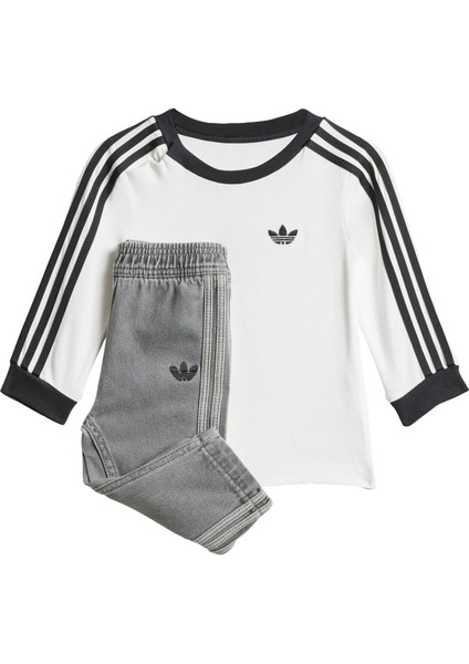 Originals JW5312 Denim Long Sleeve Tee Set Kids