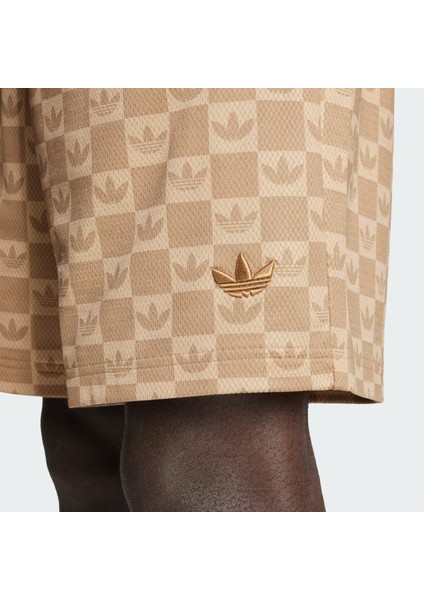 Originals JY2987 Monogram Regular Mesh Shorts fırsatları