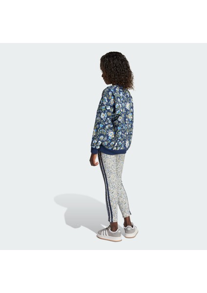 Originals JV7804 Adidas Originals x Liberty London Crew Leggings Set Kids fiyatları