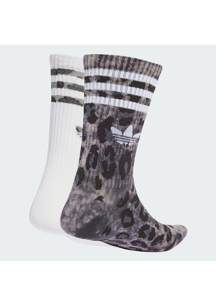 Originals JW8010 Leopard Crew Socks 2 Pairs