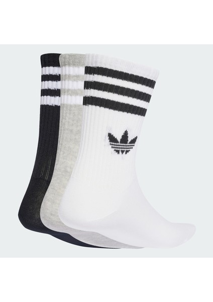 Originals JV7403 3-Stripes Crew Socks 3 Pairs