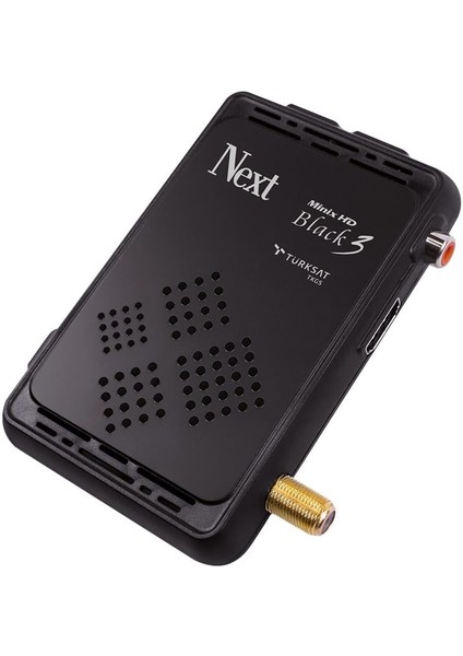 Next Minix HD Black 3 Full HD Uydu Alıcısı HDMI ve USB Bağlantı Özellikleriyle fiyatları