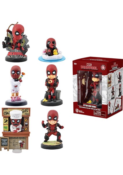 Hero Box Deadpool Deadpool Leapıng Over Buıldıngs