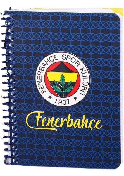 A6 72 Yaprak Karton Kapak Spiralli Bloknot Çizgili (591709)