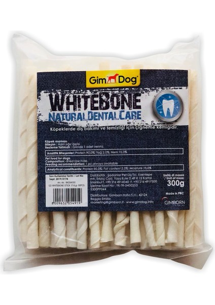 Mordimi Press Beyaz Burgu Çubuk Köpek Ödülü 6 Gr - (50'li Paket) modelleri