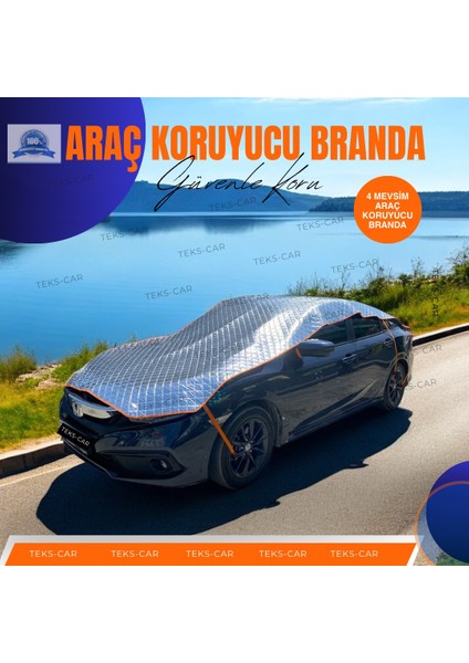 Güneş,dolu ve Dış Etken Koruyucu Sedan D Segment 5.5 Metre Dolu Koruyucu, Dolu Brandası Örtüsü